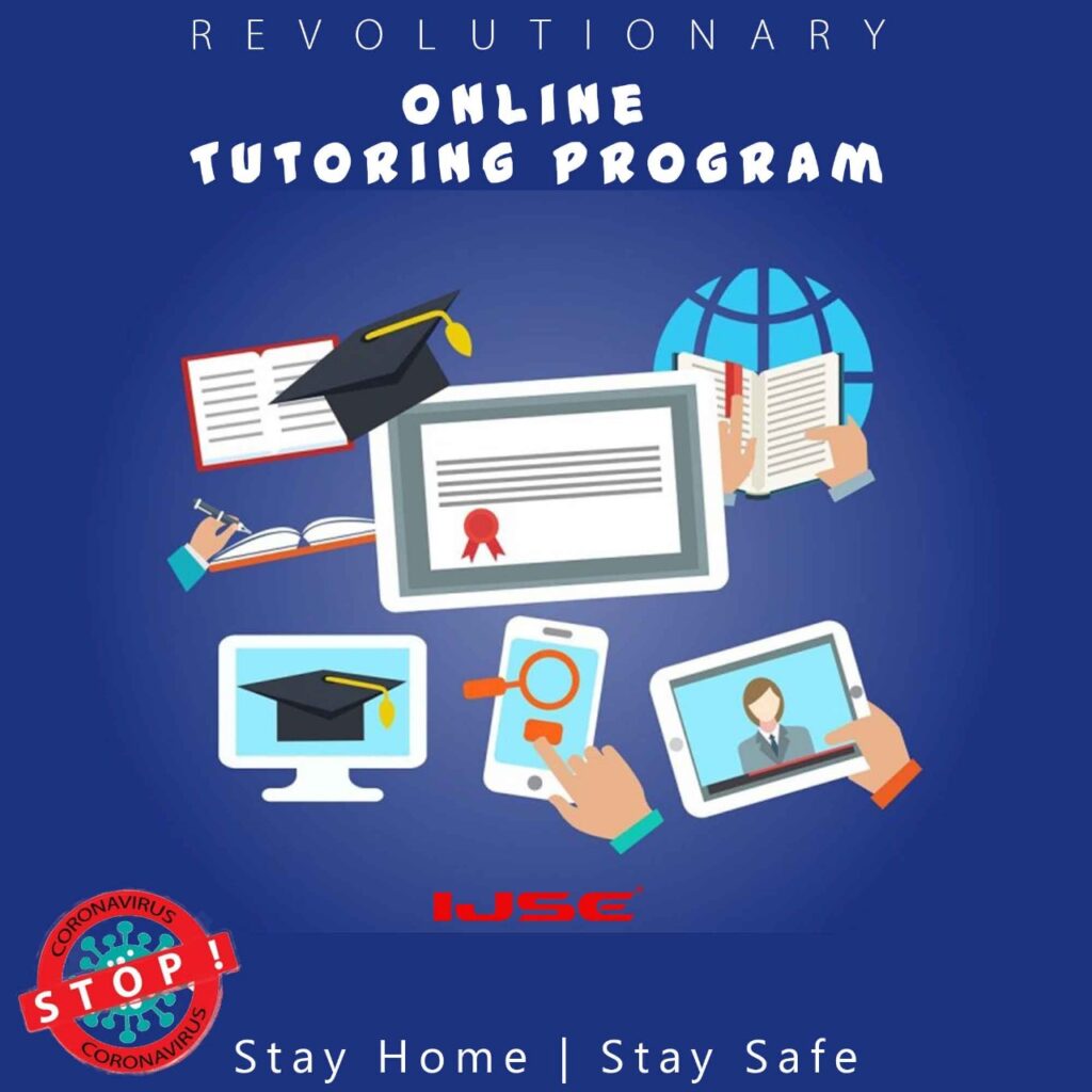 Revolutionary IJSE online tutoring program introduced for IJSE students ...