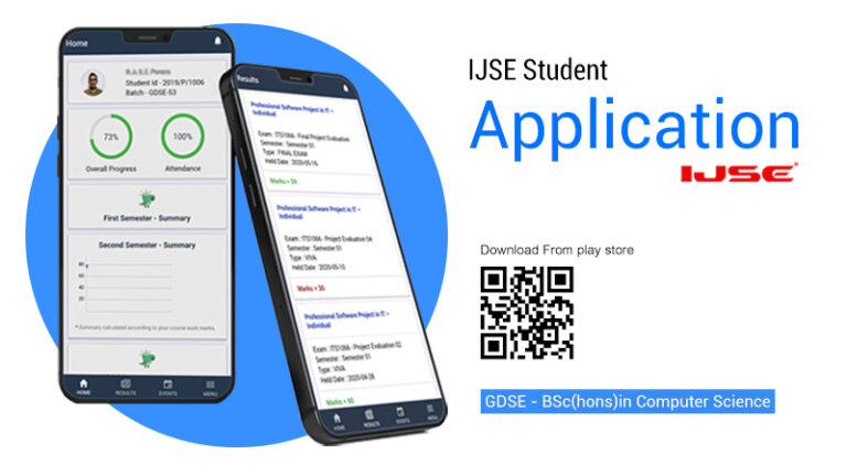 IJSE – Student Application Launched! – Blog Site