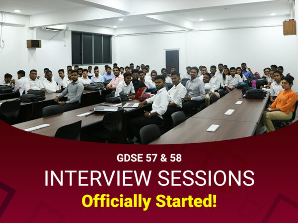 Interview Sessions Officially Started – GDSE 57/58