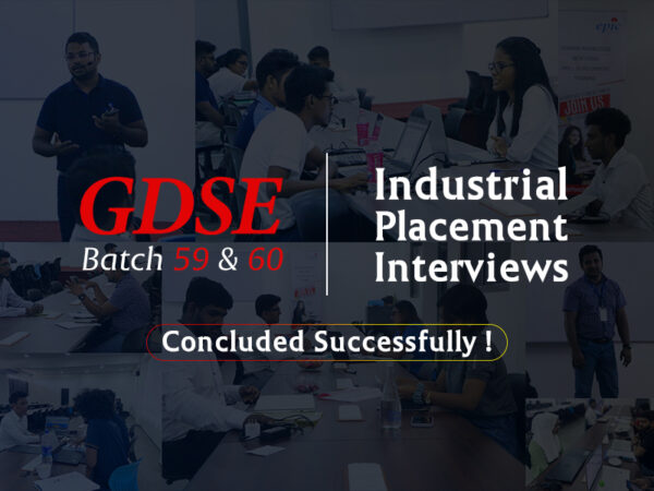 Successful Industrial Placement Interviews Conclude for Batches 59 and 60: Launching Promising Careers